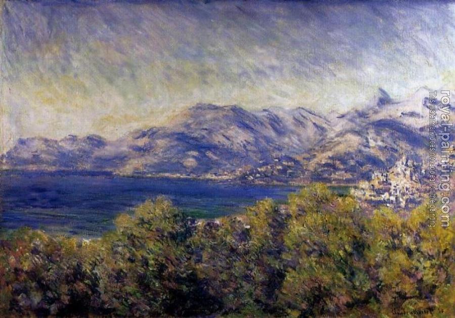 Claude Oscar Monet : View of Ventimiglia